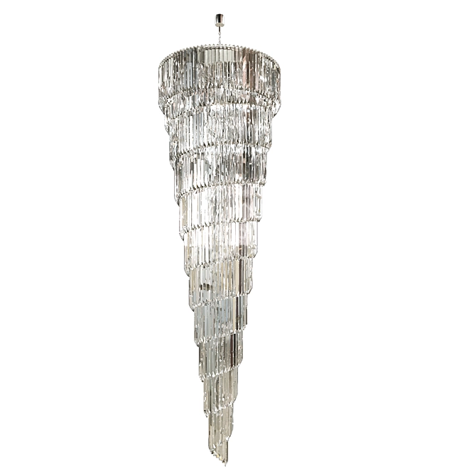 Patrizia Volpato Chandelier, Crystal Design 3D model image 2