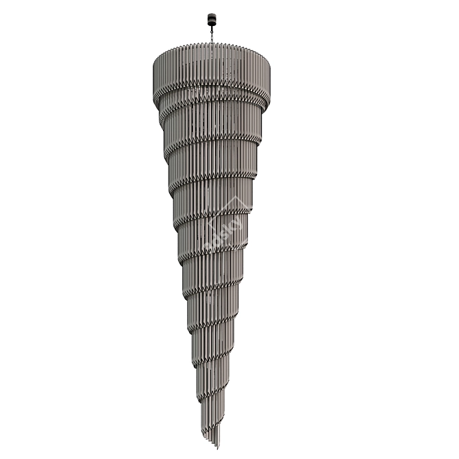 Patrizia Volpato Chandelier, Crystal Design 3D model image 3