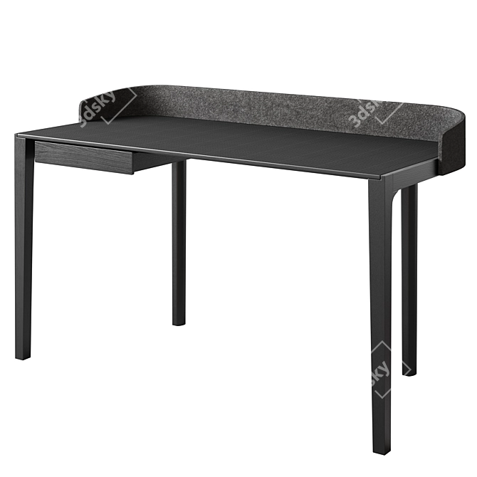 Modern Functional Inside World Desk 3D model image 1