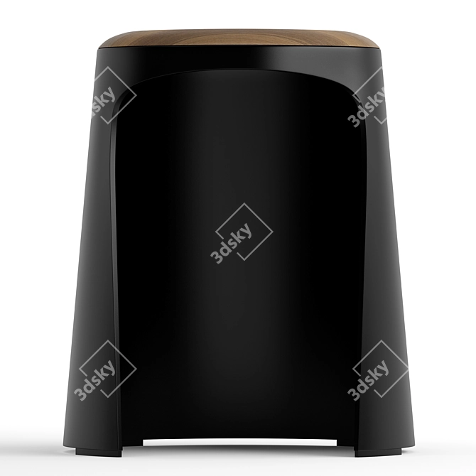 Stylish SELLEX HANDY Stool 3D model image 4