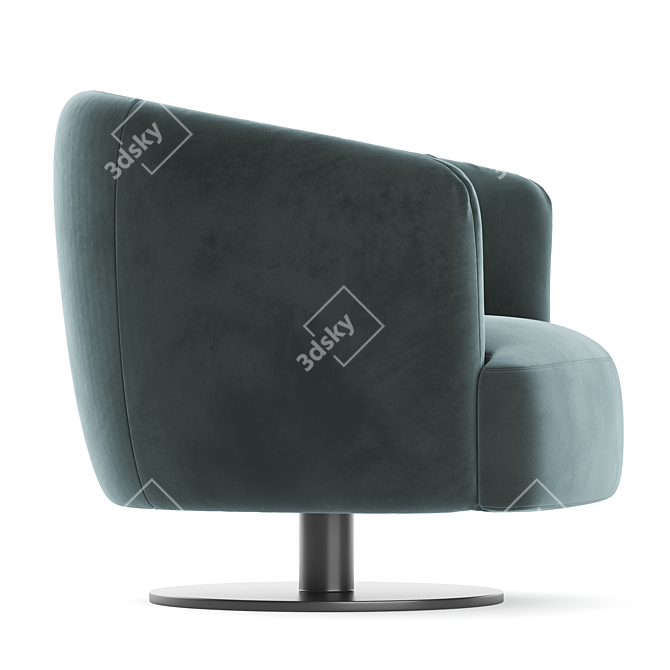  DIGA NICOLINE 3D Armchair Model 3D model image 2