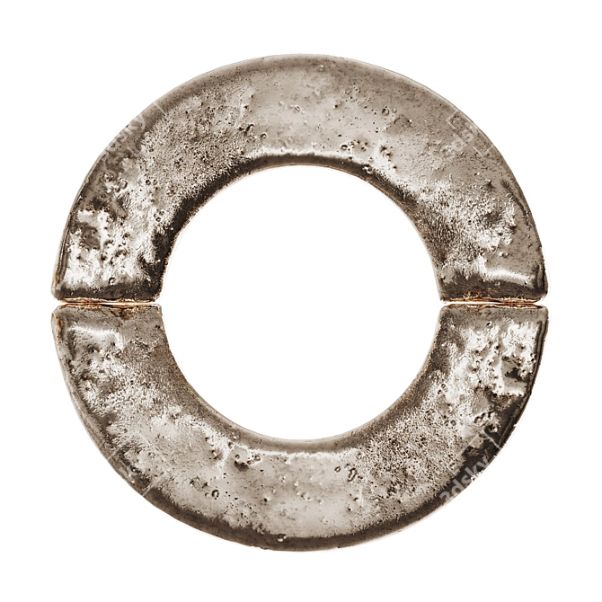 Elegant Furniture Handle RING 3D model image 1