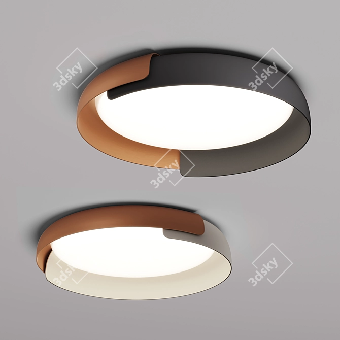 Modern Kundalini Dala Pendant Lights 3D model image 3