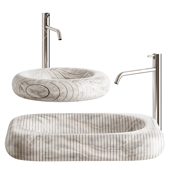GESSATI Sink by Antonio Lupi 3D model image 1