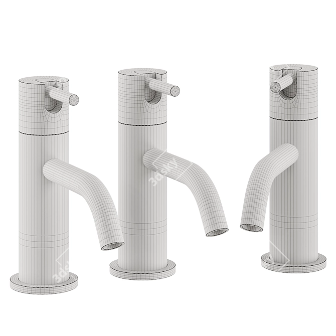 Elegant Antonio Lupi Mixer Tap 3D model image 4