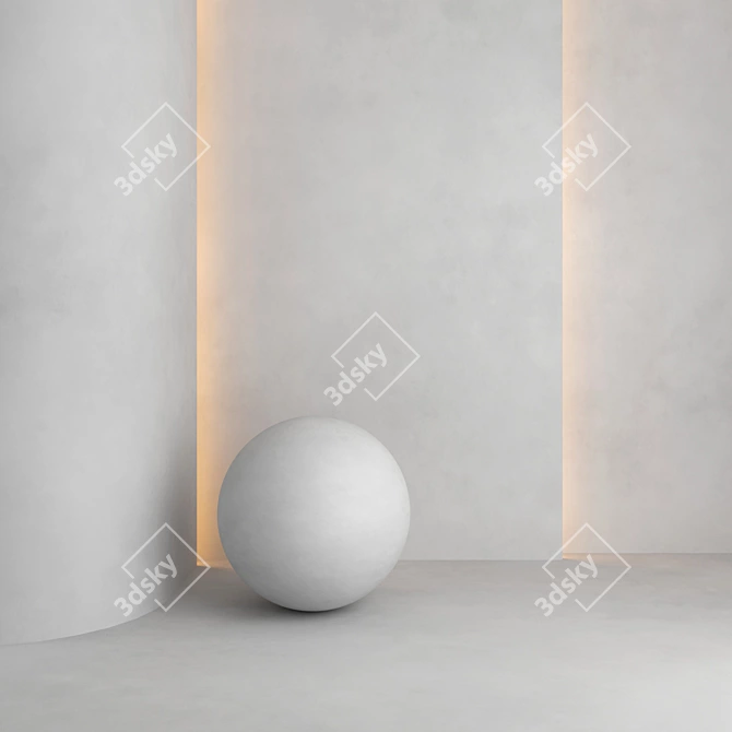 Luxury Decorative Plaster 12A 3D model image 1