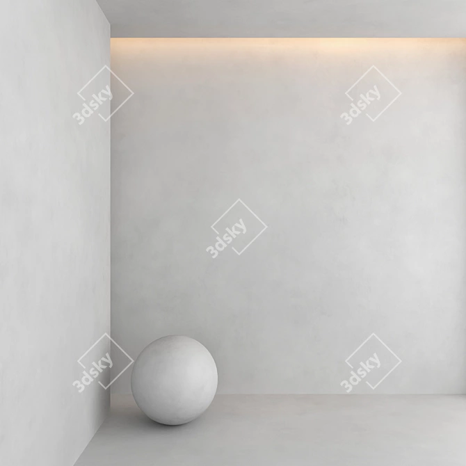 Luxury Decorative Plaster 12A 3D model image 2