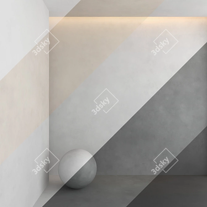 Luxury Decorative Plaster 12A 3D model image 3