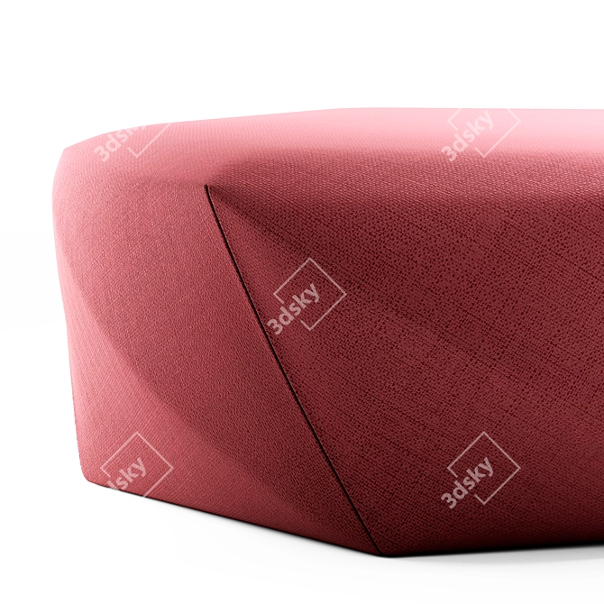  Modern Comfort Pouf by Moroso 3D model image 3