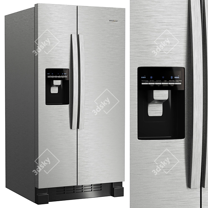 Whirpool Appliance Collection Bundle 3D model image 4