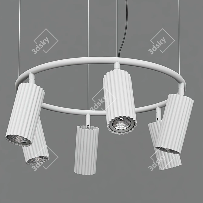 Elegant Maisy Collection Lamps 3D model image 5