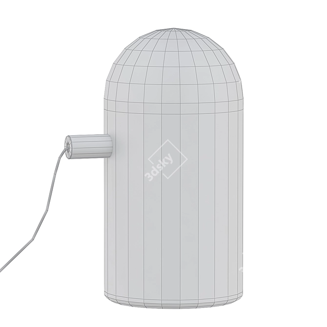 Sleek Modern Bub Table Lamp 3D model image 2