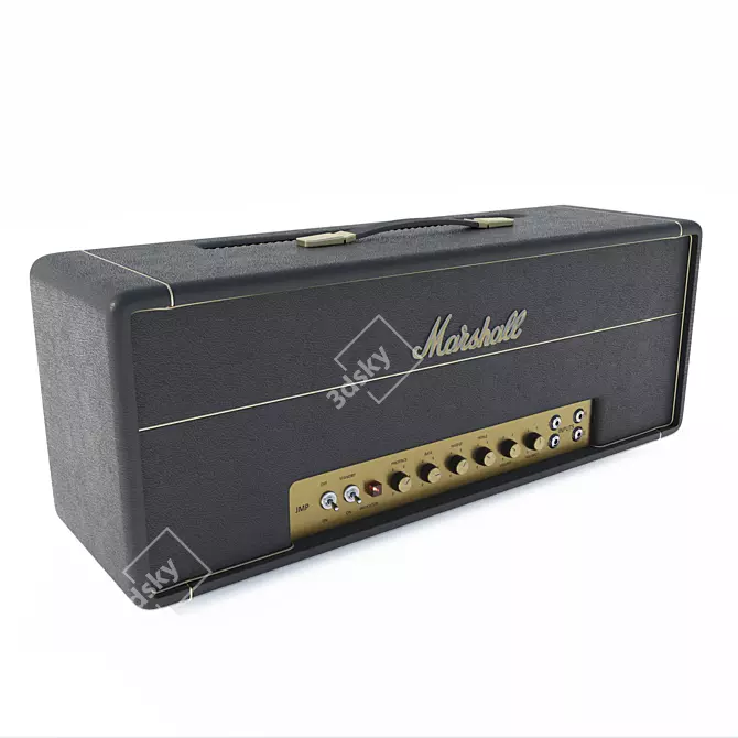  Marshall 1959HW Tube Guitar Amplifier 3D model image 1