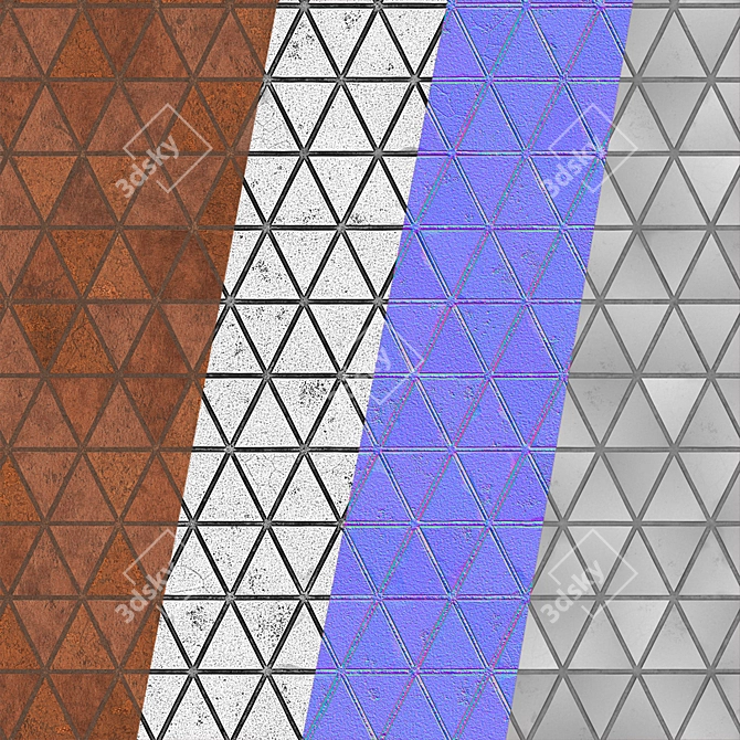 Brick Texture Collection - PBR 3D model image 5
