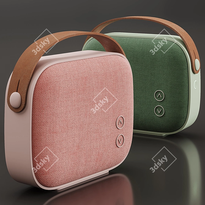 Wireless Vifa Helsinki Speaker Set 3D model image 8