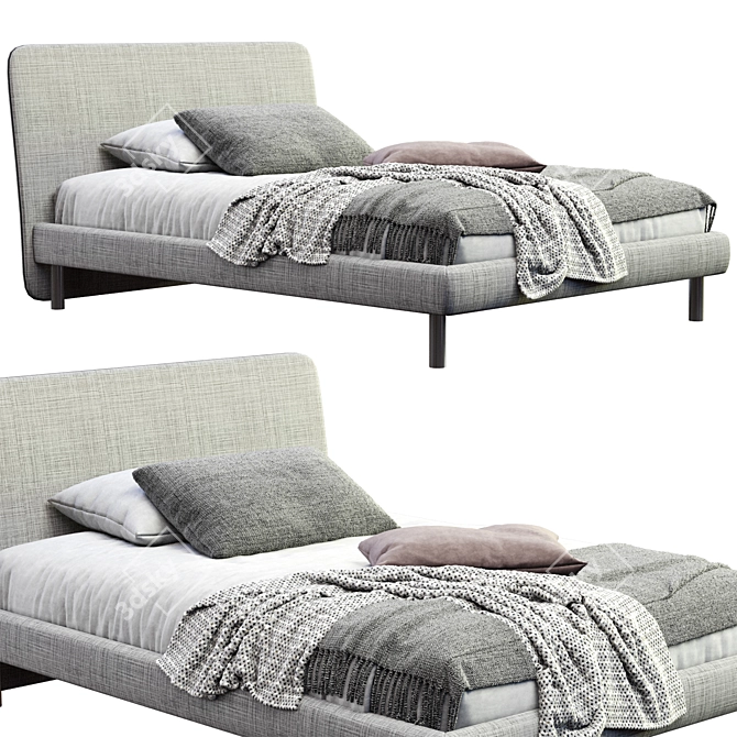 Dream Bed 2013 Bonaldo Furnishing 3D model image 3