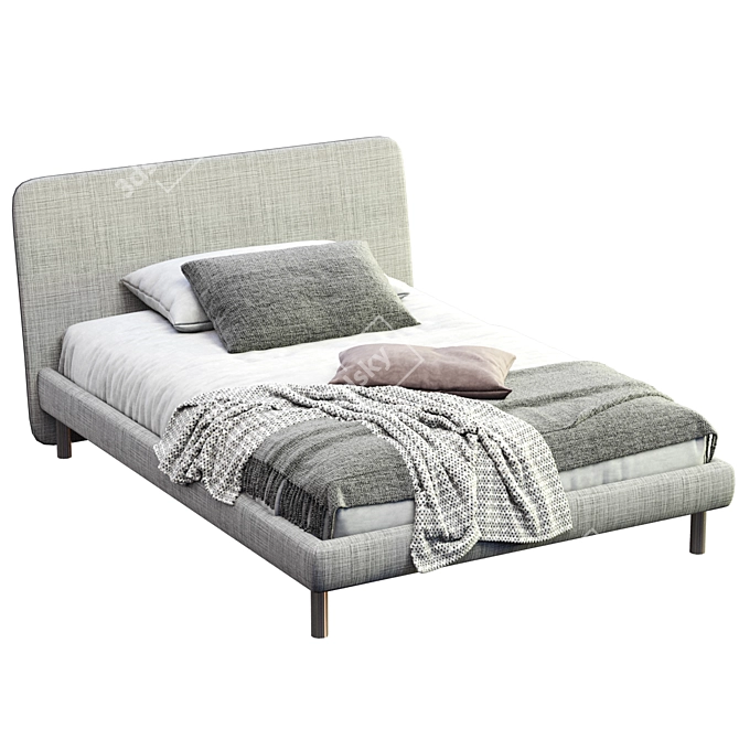 Dream Bed 2013 Bonaldo Furnishing 3D model image 6