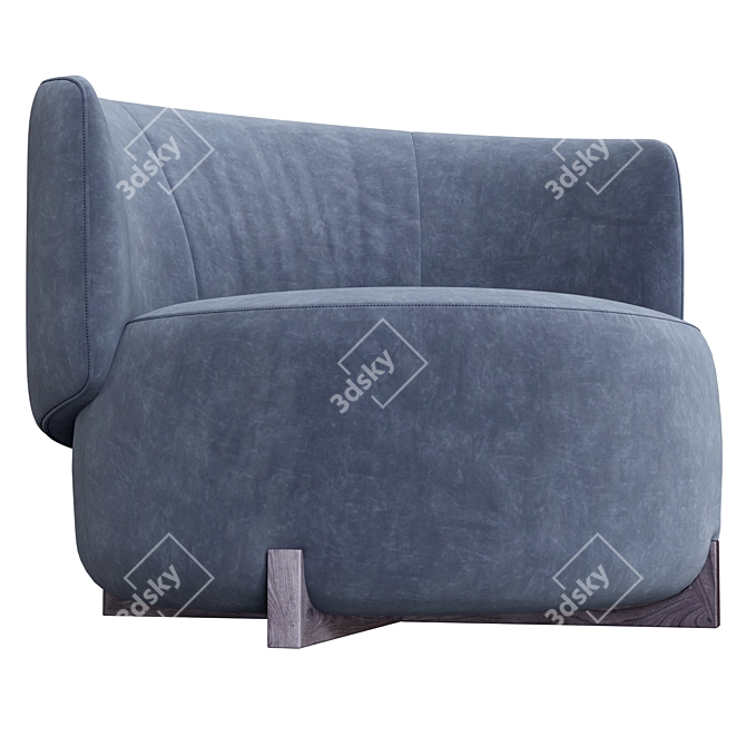 Pietboon Jane Swivel Armchair 3D model image 2
