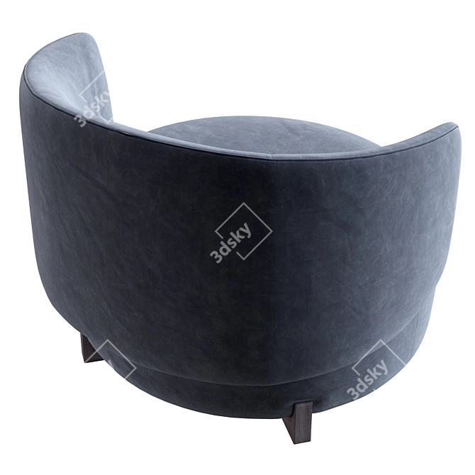 Pietboon Jane Swivel Armchair 3D model image 6