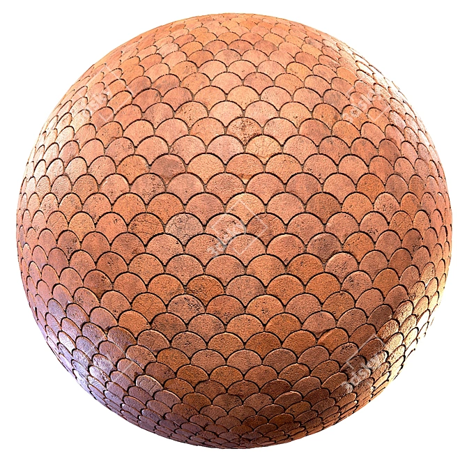 Brick Wall PBR Material Kit 3D model image 1