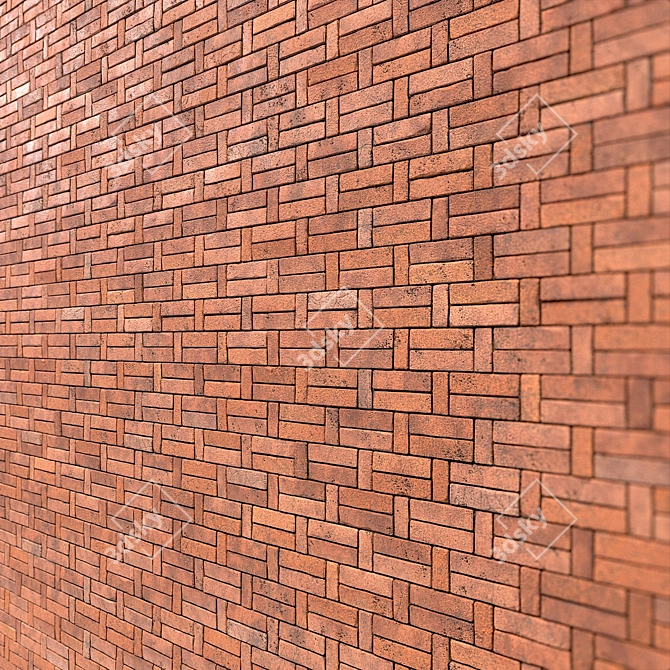 PBR Brick Material Pack - High Detail 3D model image 3