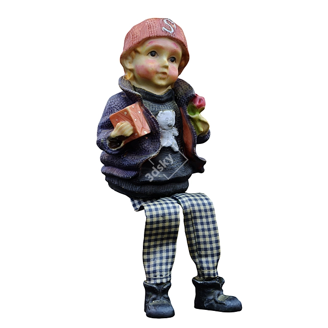 Elegant Decor Toy 001 3D model image 1