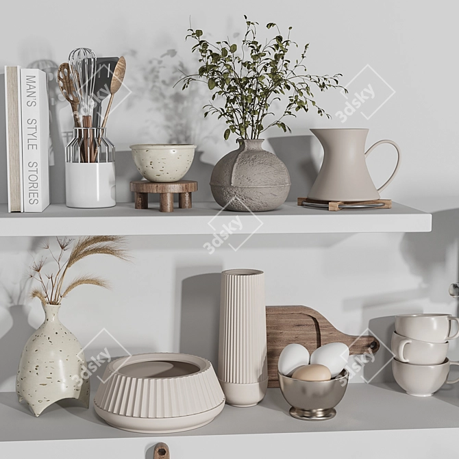 High-Quality Kitchen 3D Models 3D model image 3