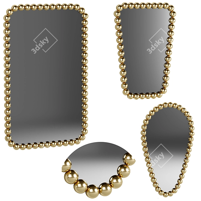 Ghidini1961 Mirror Set Collection 3D model image 1