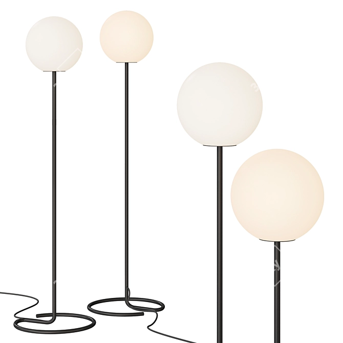 Dro Floor Lamp 65 in 3D model image 1