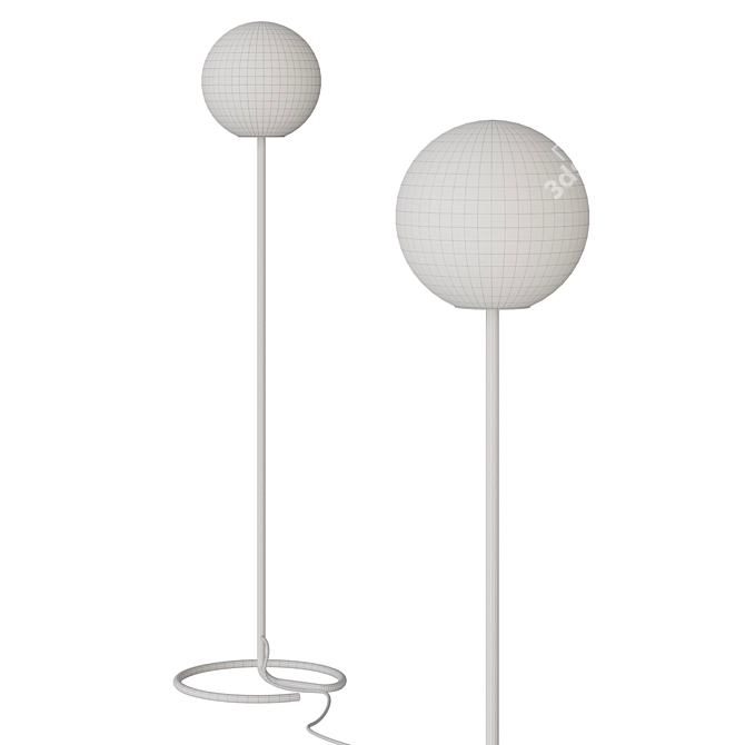 Dro Floor Lamp 65 in 3D model image 2