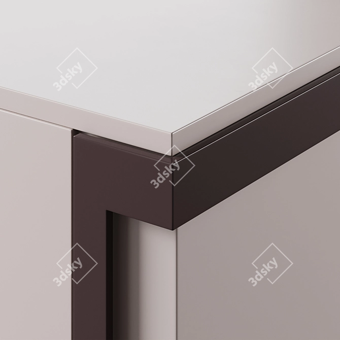 Luxury Living Avenue Chest Drawers 3D model image 3