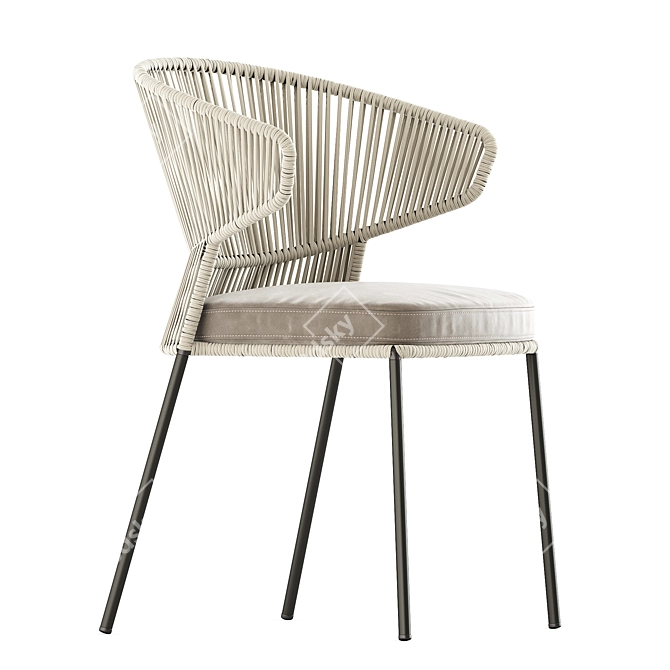 Potocco Ola 923 P-IMP Chair 3D model image 4