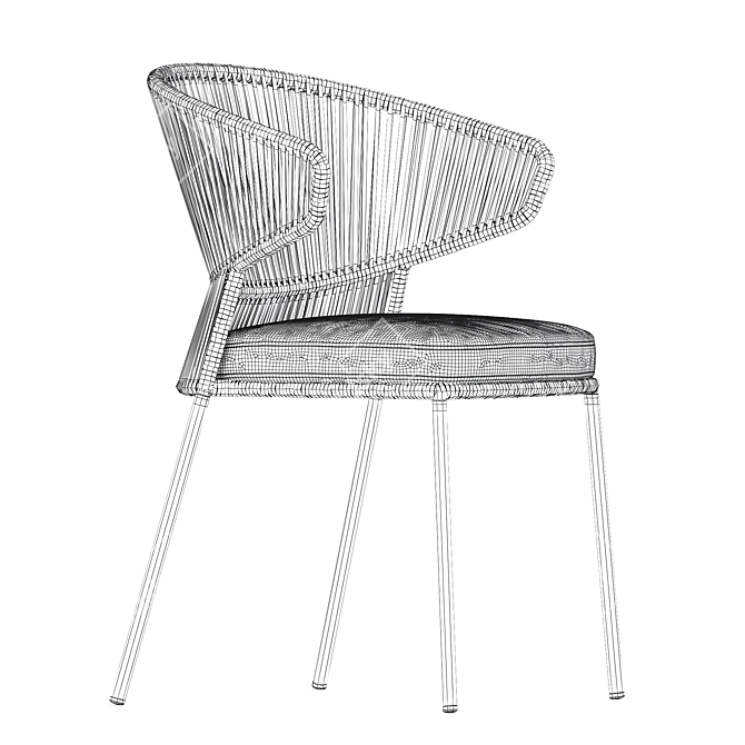 Potocco Ola 923 P-IMP Chair 3D model image 5