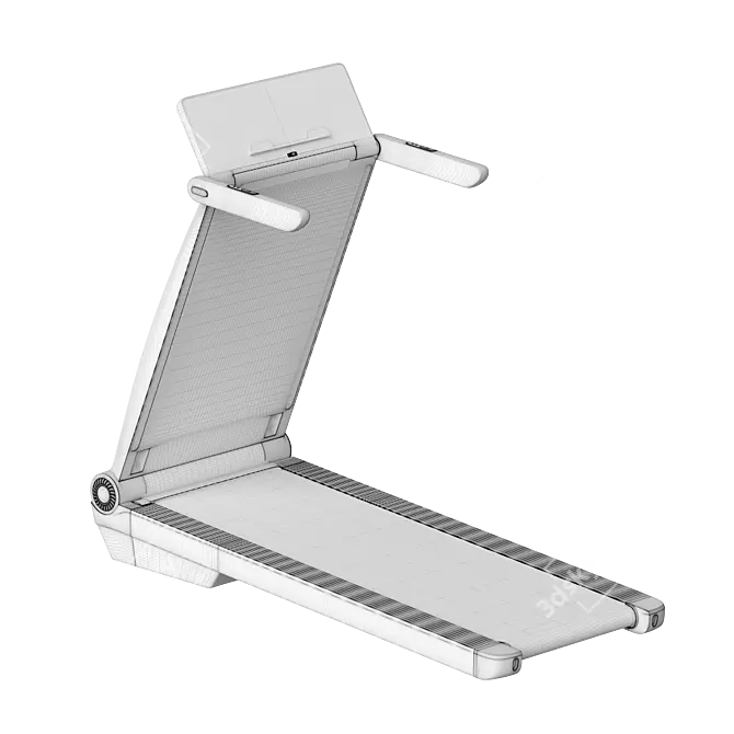 Foldable Smart Treadmill, 3 Colors 3D model image 1