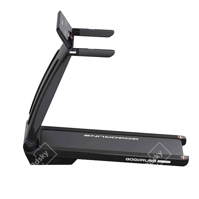 Foldable Smart Treadmill, 3 Colors 3D model image 3