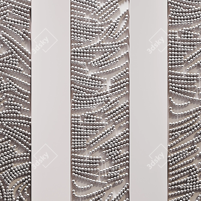 Wall Art Panel Element 6 3D model image 2