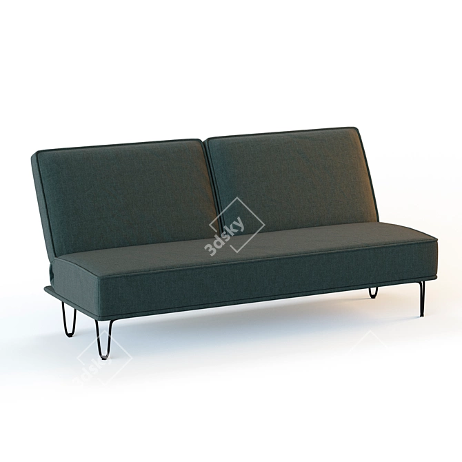 Versatile Transformation Seating: Vees 3D model image 4