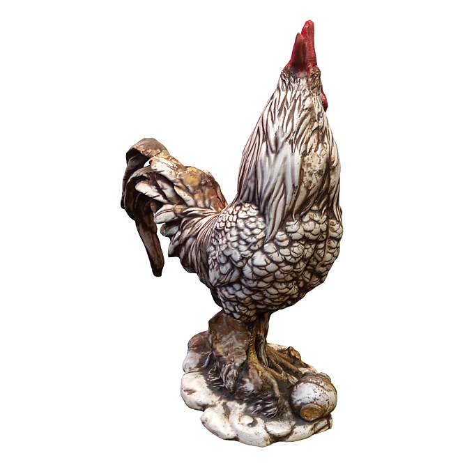Corona Rooster Sculpture Model 2016 3D model image 5