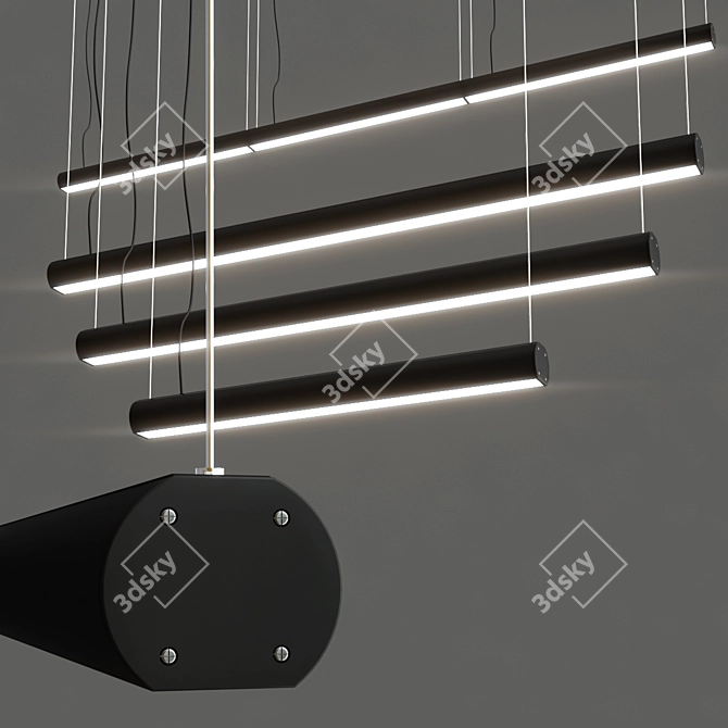 Elegance Pendant Light Collection 3D model image 4