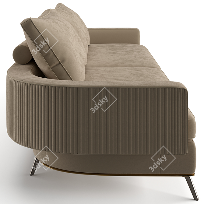 Luxury Visionnaire Rhapsody Sofa - 263cm 3D model image 7