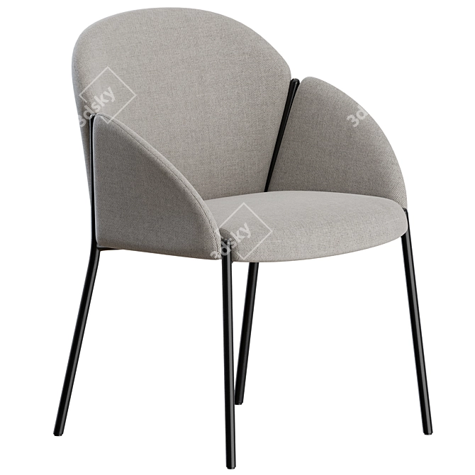 Modern Artifort Dining Set 3D model image 6
