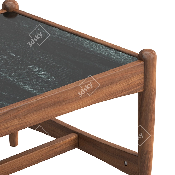 Sleek Jason Coffee Table 3D model image 3