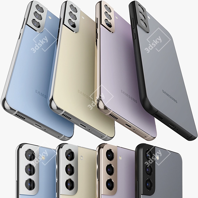 High-Performance Samsung Galaxy S22 Plus 3D model image 3