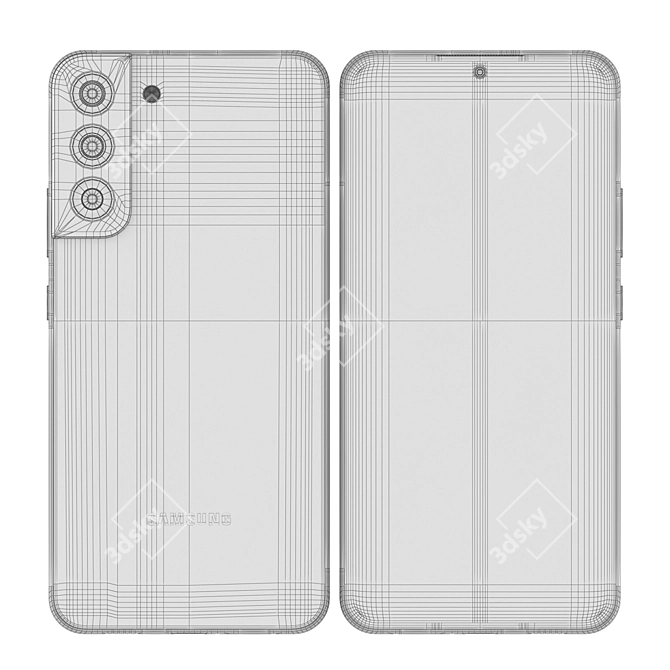 High-Performance Samsung Galaxy S22 Plus 3D model image 7