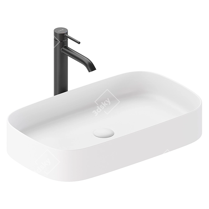  Ceramica Galassia Washbasin Set 3 3D model image 3