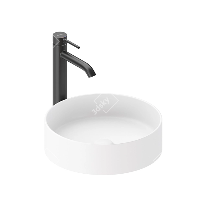  Ceramica Galassia Washbasin Set 3 3D model image 6