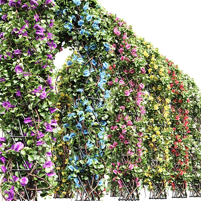 Rose Climbing Plant 3D Model 3D model image 3