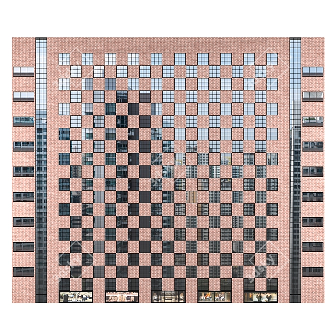 Urban Brigade Building 06 3D model image 2