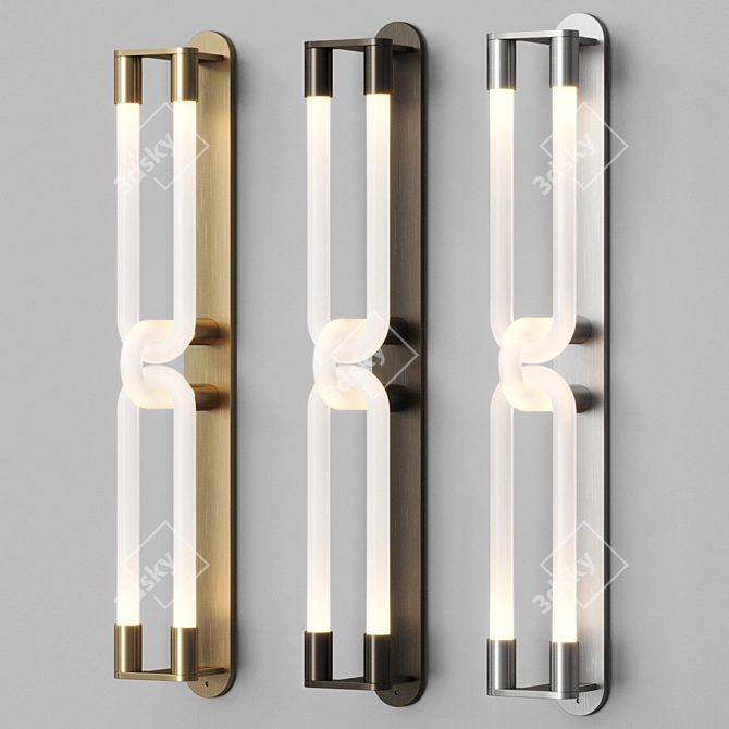 LED Wall Light GALAXY Lampatron 3D model image 1