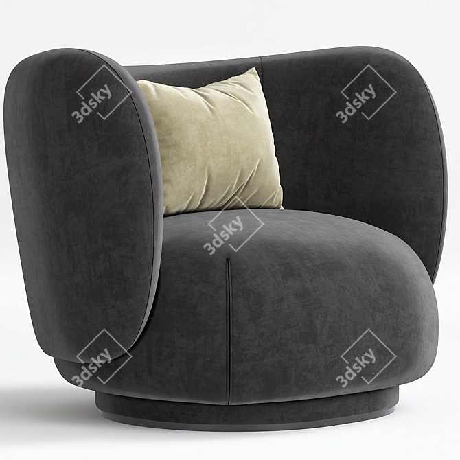 Rico Lounge Chair 3D Model 3D model image 3